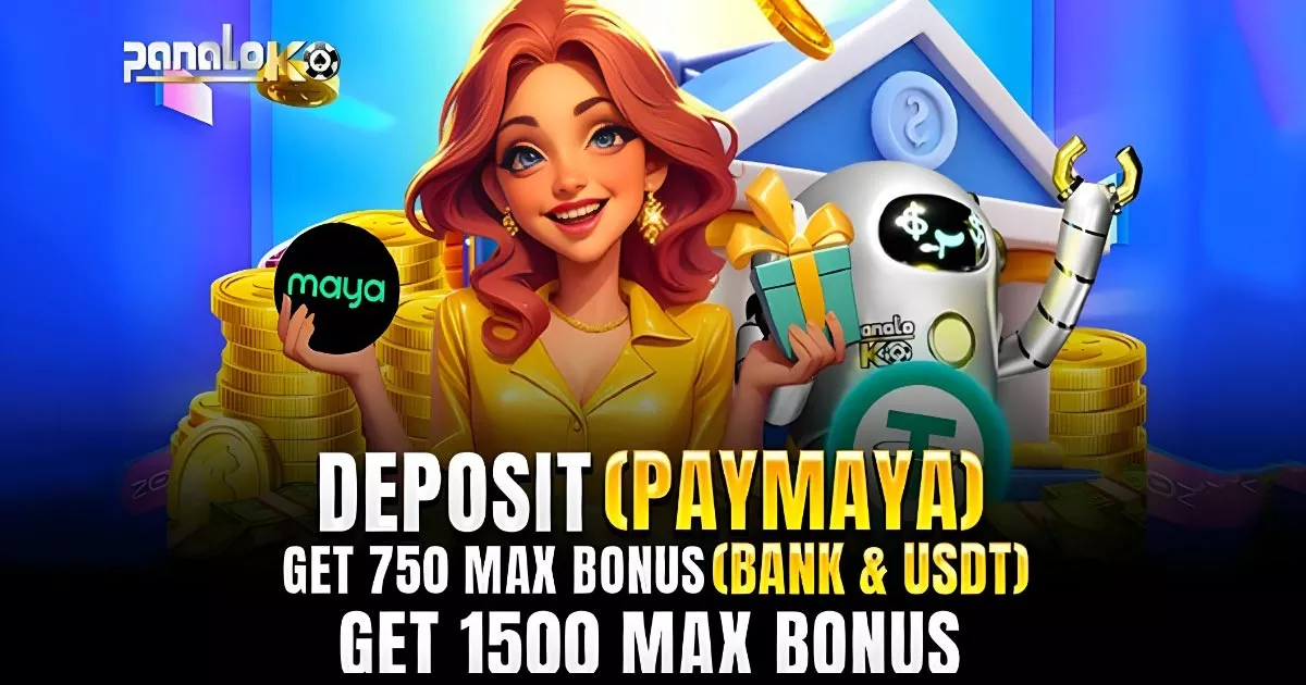 E-Wallet Bonus for PayMaya, Bank & USDT