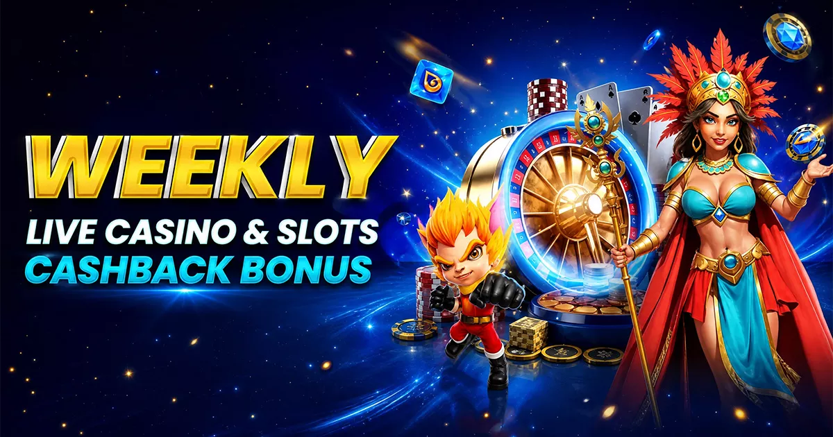 Lucky World Weekly Loss Cashback Bonus