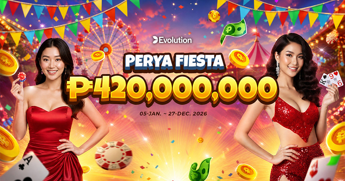 Weekly Reward Drops at Megaperya Evolution Perya Fiesta 2026