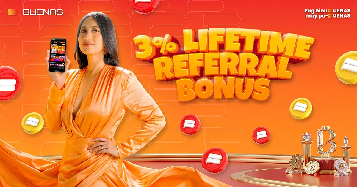 Ka-Buenas 3% Lifetime Referral Program