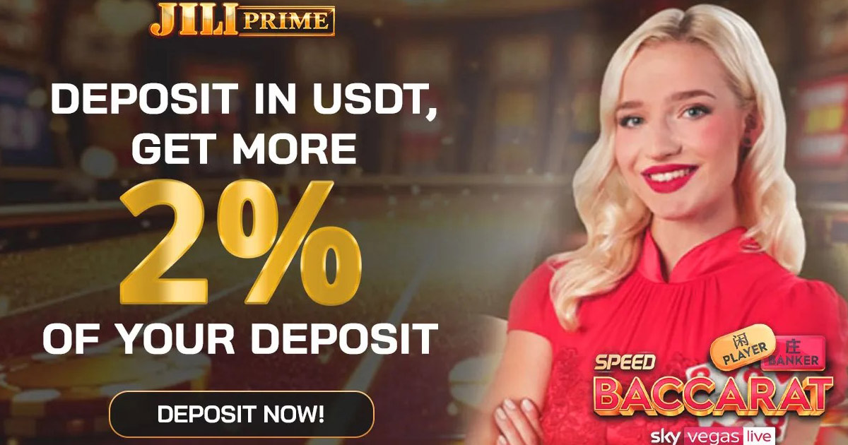 Jiliprime Deposit Rewards: Earn 2% on ₱500+